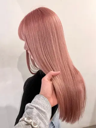 ロング レイヤーパーマ 竹之内竜矢のヘアスタイル