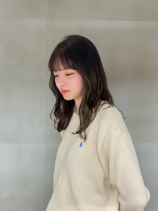 ミディアム カラー noa/ 渋谷のヘアスタイル