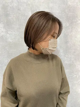 ショート C’LD hair  produce /シールドヘア所属・モテ髪/ボブ/ショー ト/アダチフウトのヘアスタイル