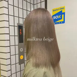 カラー マンツーマン施術🌷 透明感/HIKARIのヘアスタイル