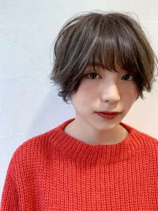 ショート カラー メンズカット特化柏駅 徒歩3分LOUのヘアスタイル