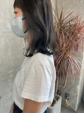 ミディアム カラー 小木曽智美 /ボブ/ショートのヘアスタイル