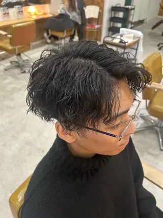 パーマ ヘアアレンジ メンズ 《メンズ特化》 早川 愛斗のヘアスタイル