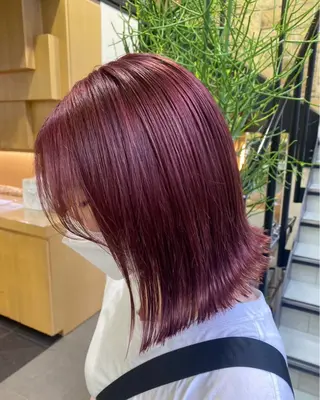 ショート カラー 新宿/パーマ🦋 メンズボブ/めいのヘアスタイル