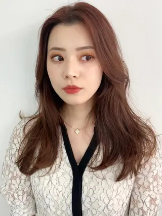 ロング 古沢 新のヘアスタイル