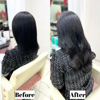 ロング SEASON 大阪梅田駅徒歩7分のヘアスタイル