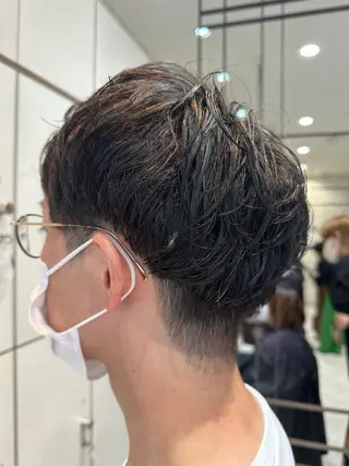 パーマ メンズ 美髪矯正/渡辺 りんのヘアスタイル