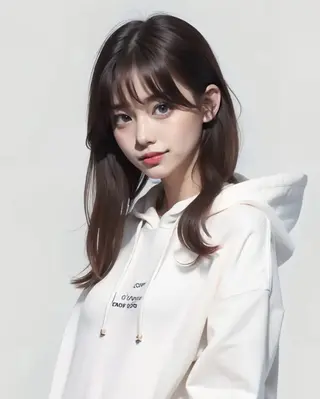 セミロング WINDbyCIEL所属・前髪顔周りカット専門 山﨑　歩のヘアスタイル