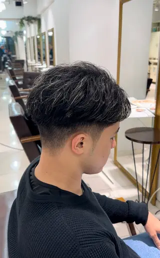 メンズ SALOWIN渋谷caldo店B1所属・岐津公太 メンズ縮毛矯正のプロのヘアスタイル