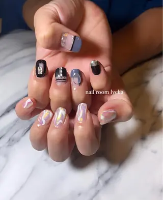 ネイル ﾈｲﾙﾙｰﾑﾘｯｶ 𝐦𝐚𝐲𝐮のネイルデザイン