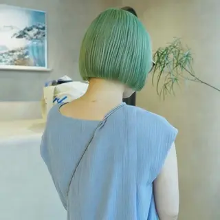 ショート カラー Bërg所属・Bërg mimi ‎ ౨ৎ⋆のヘアスタイル