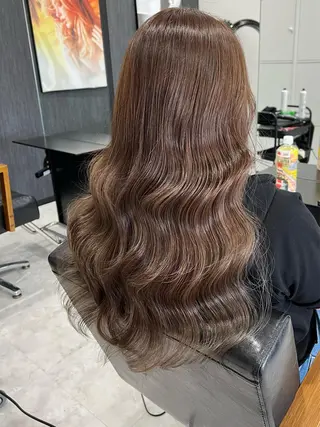 ロング HAIR BEAUTY Plaser所属・透明感カラー🕊️✨ Mayu🦮🩶のヘアスタイル