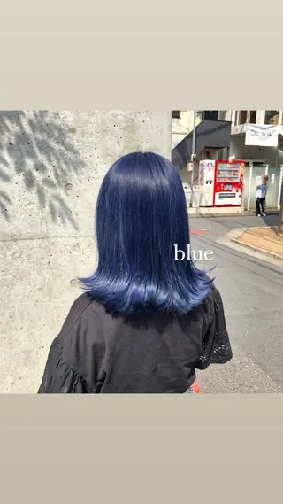 ミディアム カラー CYAN 京都駅前店（シアン）所属・🩷  ayaka 🩷のヘアスタイル