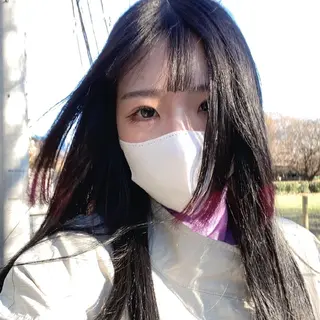 ロング カラー fuwat所属・秋葉原でカラーする なら🐉ちぇーたんのヘアスタイル