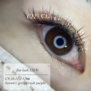 マツエク・マツパ bloom byfleurのマツエク・マツパデザイン