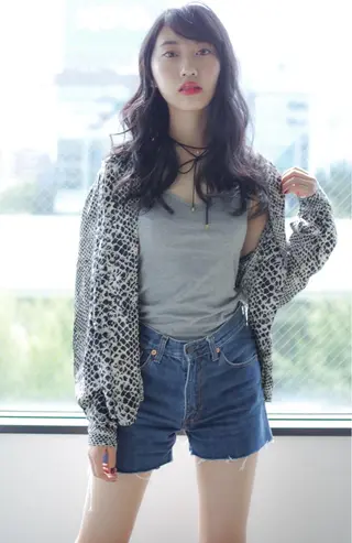 ミディアム セミロング ロング カラー 🌈ディレクター🌈 徳松優希のヘアスタイル