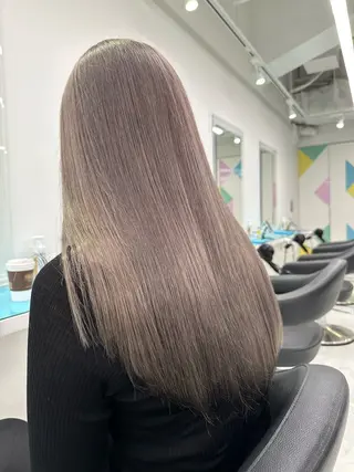 ロング カラー 渋谷/透明感カラー /半個室/こうめいのヘアスタイル