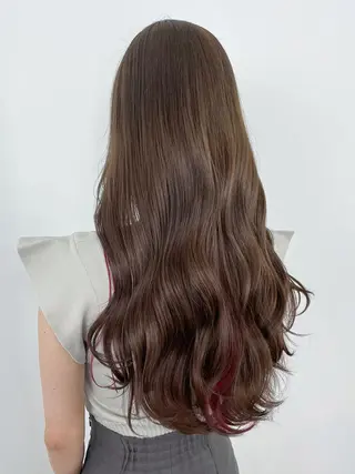 カラー ロング ITbyALBUM 下北沢店のヘアスタイル