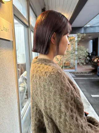 ミディアム paige_.hair所属・蛭町 遥香のヘアスタイル