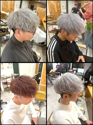 カラー ヘアアレンジ メンズ 《メンズ特化》 早川 愛斗のヘアスタイル