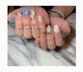 ネイル ﾈｲﾙﾙｰﾑﾘｯｶ 𝐦𝐚𝐲𝐮のネイルデザイン