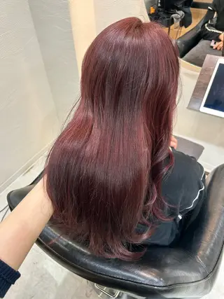 ロング カラー 🤍透明感/韓国風 🤍サクラギヒトミのヘアスタイル