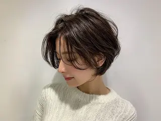 ショート Spinhair fluffy所属・尾崎 恭子のヘアスタイル