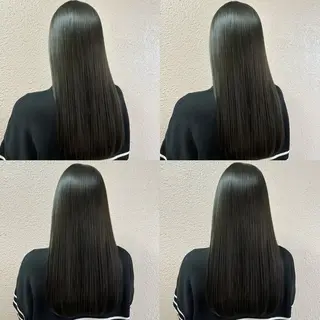 ミディアム カラー FiNbyallure 池袋所属・シアカラー×髪質改善 技術保証/浦前翼のヘアスタイル