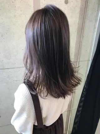 ミディアム 💎馴染むエクステ ×カラーTOMO💎のヘアスタイル