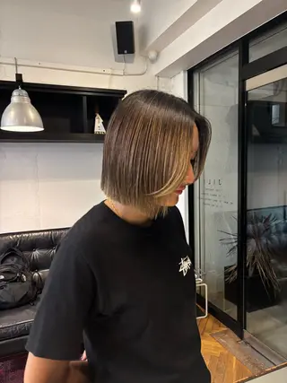 ショート ノグチ アユのヘアスタイル