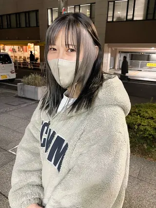 ミディアム tuki yokohama所属・店長 小池アキトのヘアスタイル