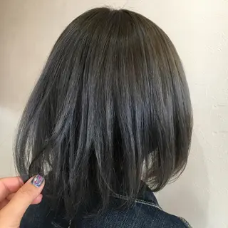 ミディアム カラー Freez狭間 裕美のヘアスタイル