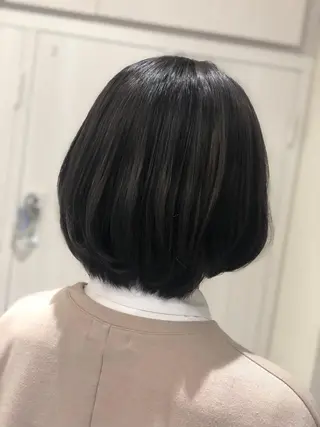 ショート カラー 田中 瑞妃のヘアスタイル