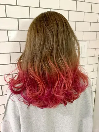 ロング カラー ヘアアレンジ 指名支持率NO.1 スタイリストのヘアスタイル