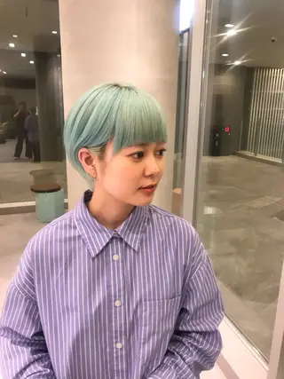 ショート カラー Rondo岐阜公式/ 岐阜No.1髪質改善のヘアスタイル