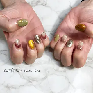 ネイル Hair salon Irie所属・與儀 知佳のネイルデザイン