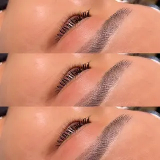 マツエク・マツパ アイブロウ 桑田 新菜のヘアスタイル