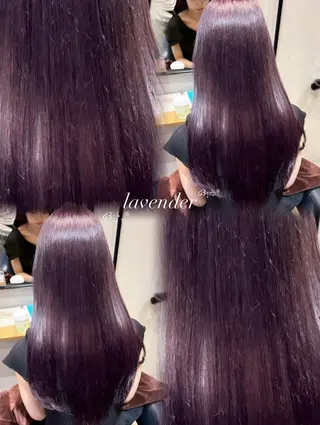 カラー さわ/博多/ ベージュ/ハイトーンのヘアスタイル