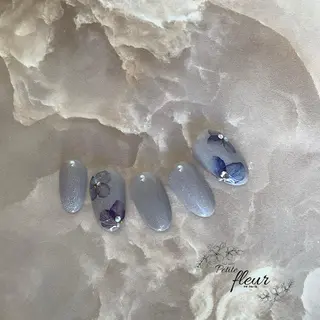ネイル ❁⃘*。Petite fleur❁⃘*りさのネイルデザイン