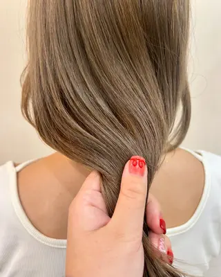 ロング ボブ/透明感カラー 🧸YUI❤️のヘアスタイル