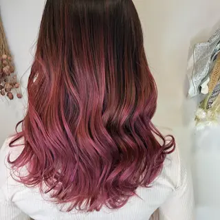 ロング カラー 松佐 ゆかりのヘアスタイル