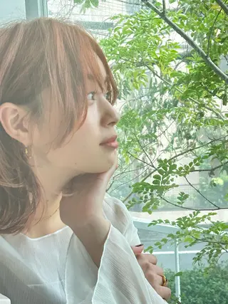 ミディアム 美容室gross所属・渕本 瑠世のヘアスタイル