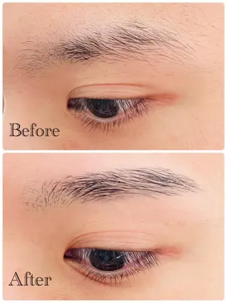 メンズ アイブロウ GRANCIEUX 沼田のヘアスタイル