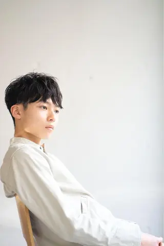 メンズ 🌈圧倒的デザイン パーマ　関和希のヘアスタイル