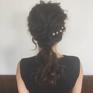 セミロング ヘアアレンジ HAIR LEAP所属・LEAP MISAの眉毛・アイブロウイメージ