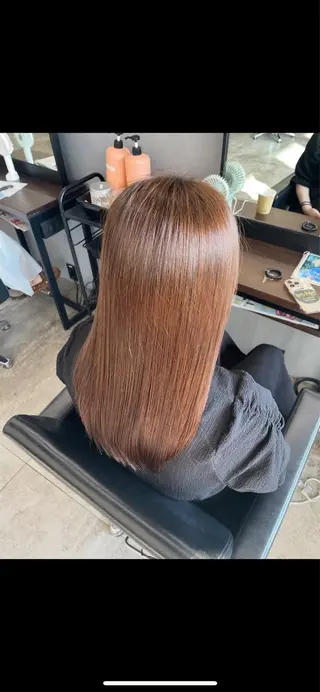 セミロング 艶髪/トリートメント ⭐️KIRARI⭐️のヘアスタイル