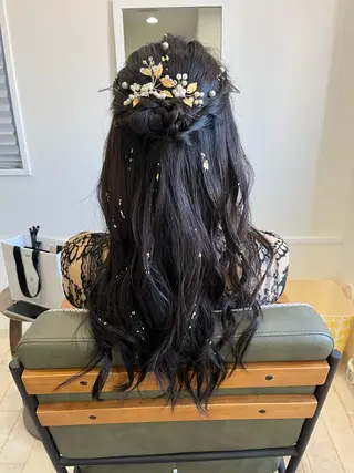 ロング ヘアアレンジ M.arc 【マーキ】のヘアスタイル