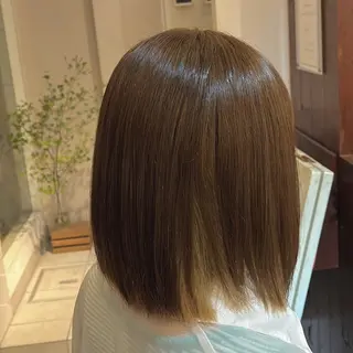 ミディアム カラー YUMEKA🩶/ 透明感カラー🥣のヘアスタイル