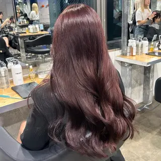 セミロング カラー IS所属・横浜美容室/透明感 カラー/レイヤーのヘアスタイル