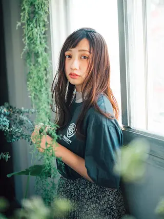 セミロング パーマ ルシエ吉祥寺所属・🥖牧野 純🥖のヘアスタイル